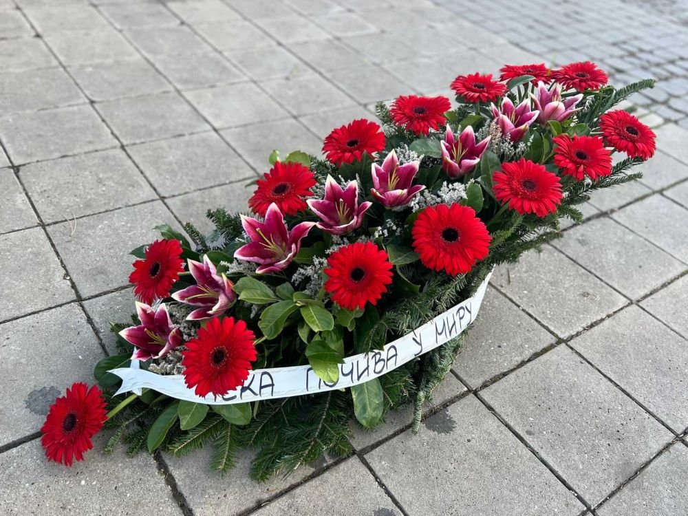 L-OS07 Suza — crveni gerberi i trakom